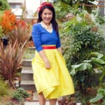 DIY Snow White Costume – using thrifted and/or clothes in your closet