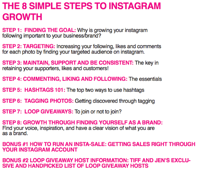 8 steps to grow your Instagram followers