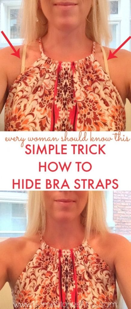 How to easily hide your bra straps