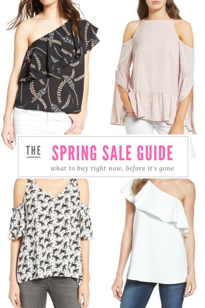 Spring Essentials - what to buy right now at the Nordstrom Half Yearly Sale