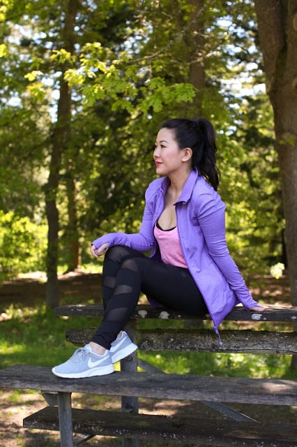 Workout style: Nike and Mesh Leggings