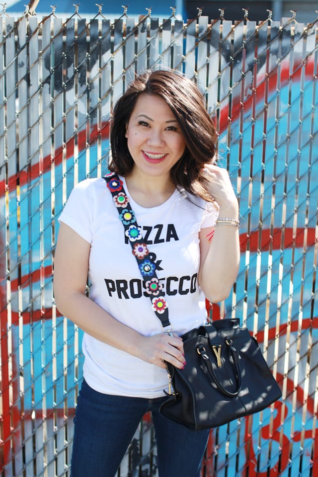 Pizza and Prosecco tee