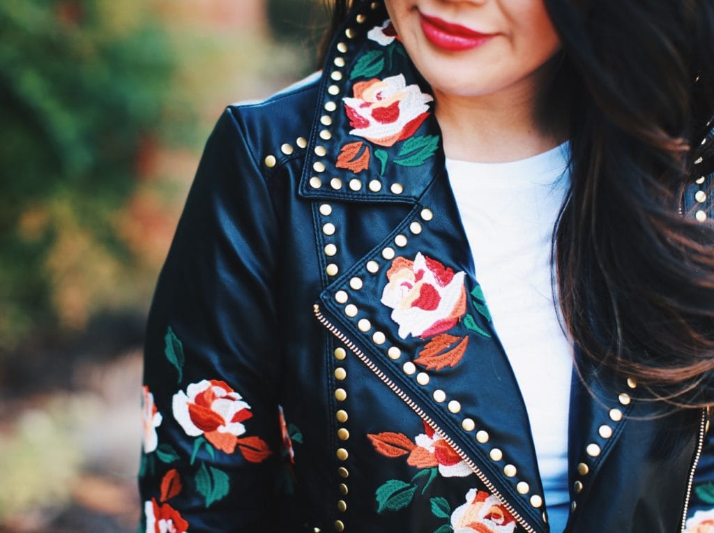 Anna Sui x Macy's Leather Jacket