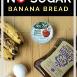 Healthy No Sugar Banana Bread – Perfect After School Snack!