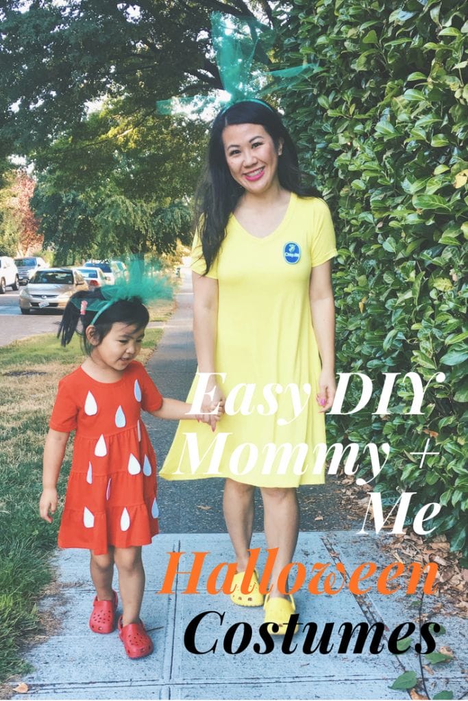 The easiest halloween costume for mommy and kids