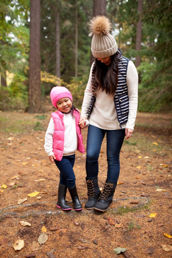 Cute winter looks for mommy and me