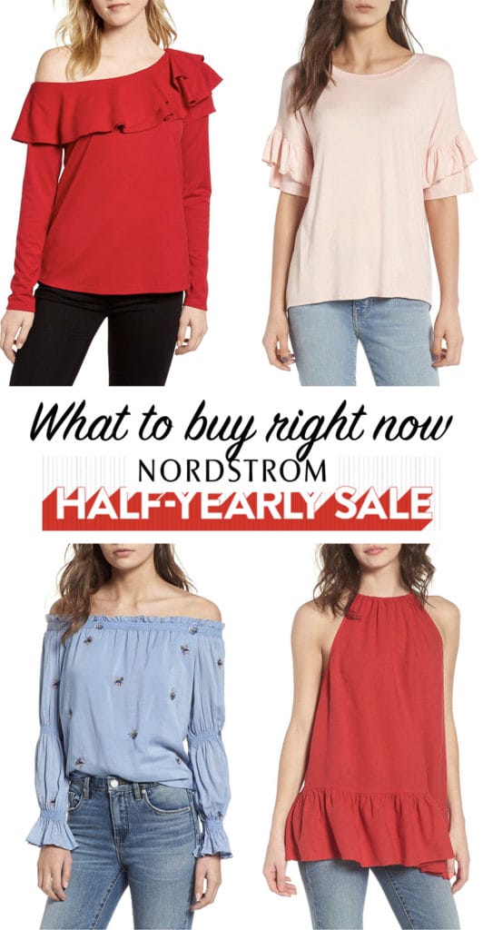 nordstrom half yearly sale 2018 - spring fashion picks