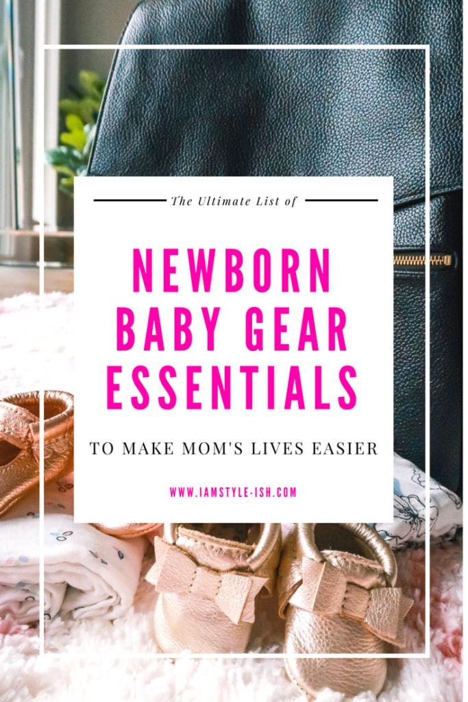 complete list of newborn baby gear essentials