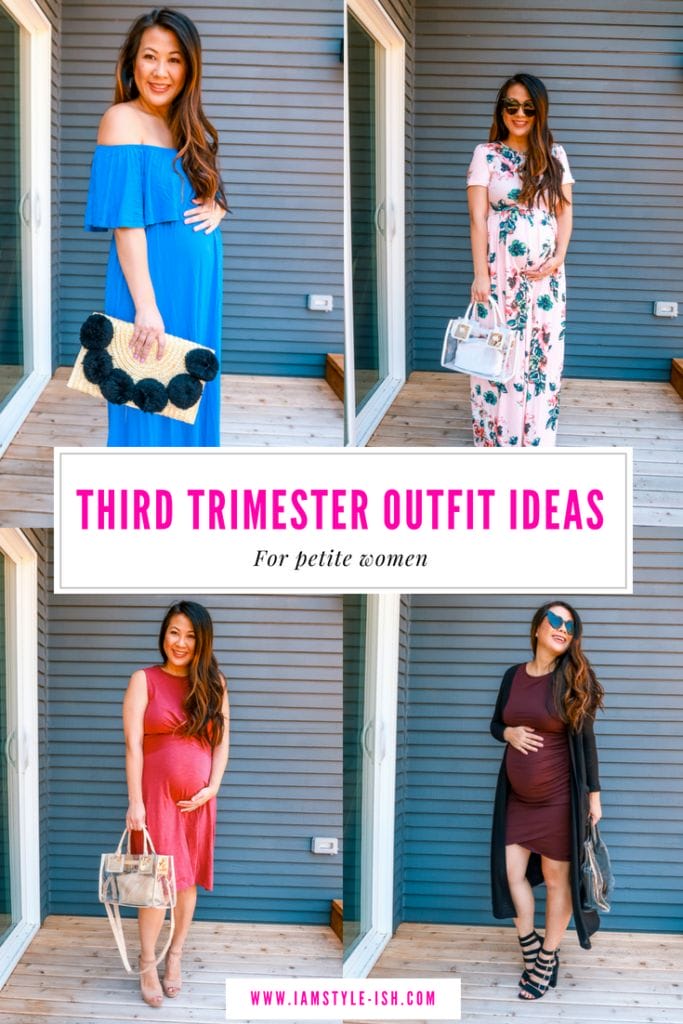 chic third trimester outfit ideas