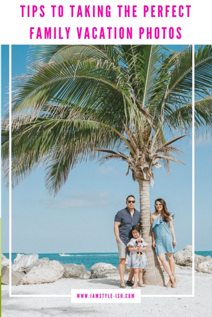 tips to taking family vacation photos