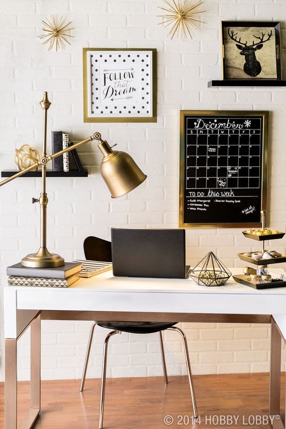 Organizing for the New Year, office decor and organizational ideas