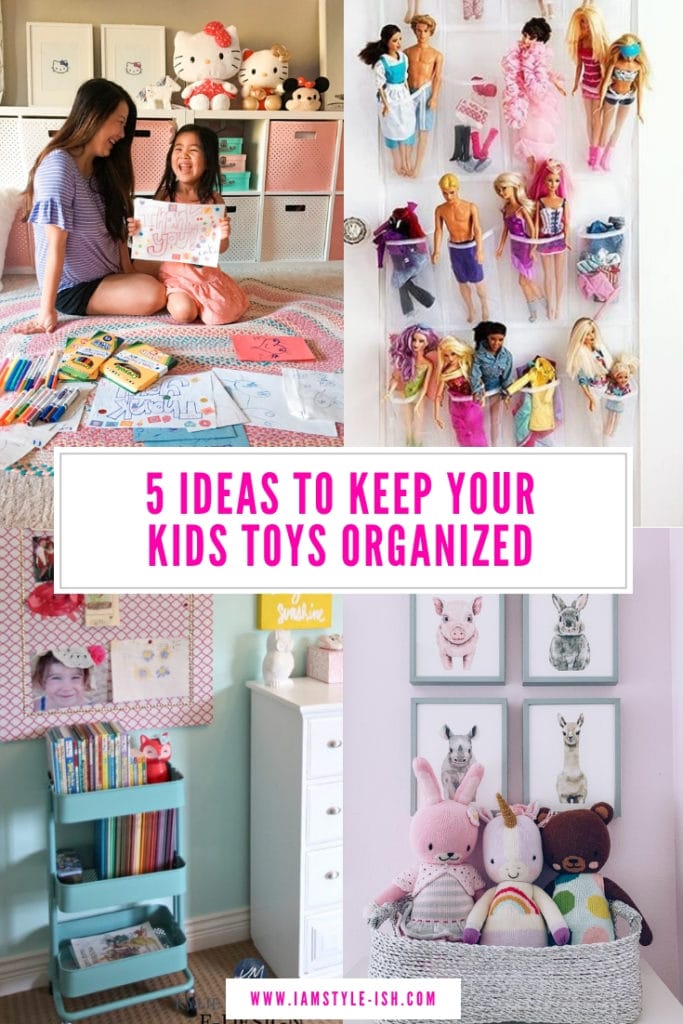 5 ideas to keep your kids toys organized, organization tips for kids toys, kids playroom organization, ideas to organize toys