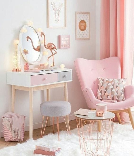 pink room design, pink room inspiration, pink home decor, pink home furniture, pink home style, pink home, interior design, interior inspiration, colorful home decor, bold home decor
