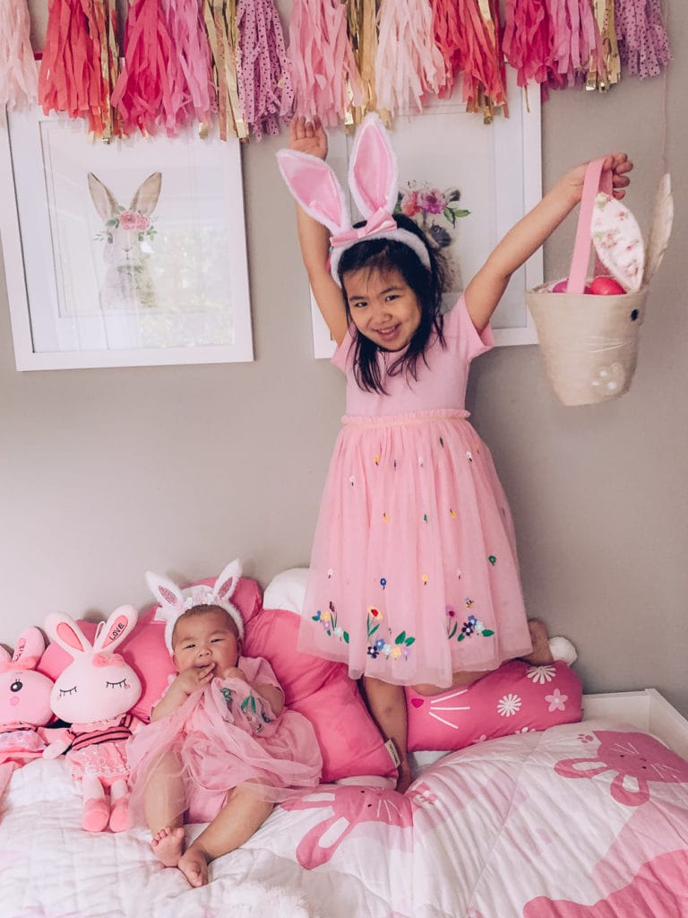Baby and Kids easter dresses and baskets