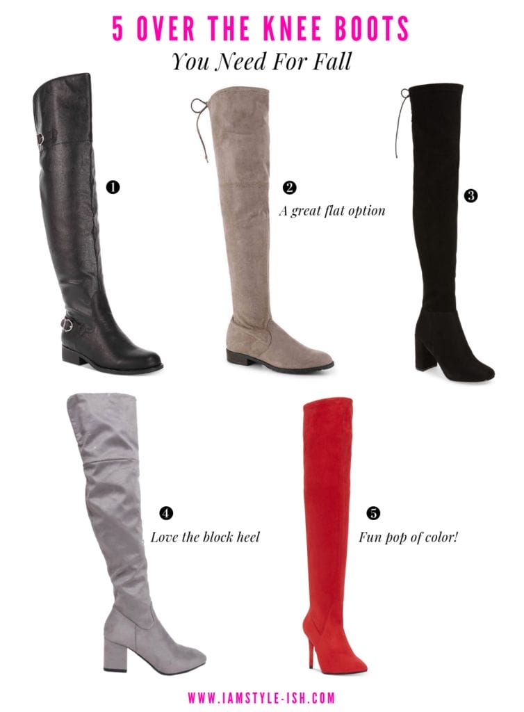 3 Must Have Boots For Fall - All Under $100!