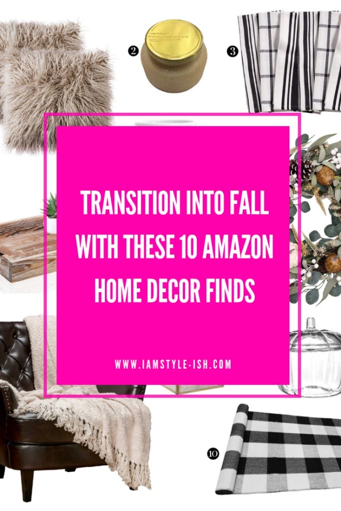 transition into fall with these 10 amazon home decor finds, home decor, fall home decor, fall home decor inspiration, how to update your home for fall, amazon home decor, amazon home finds, pumpkin decor, fall decor, fall decorating ideas, fall decor ideas, home decor ideas