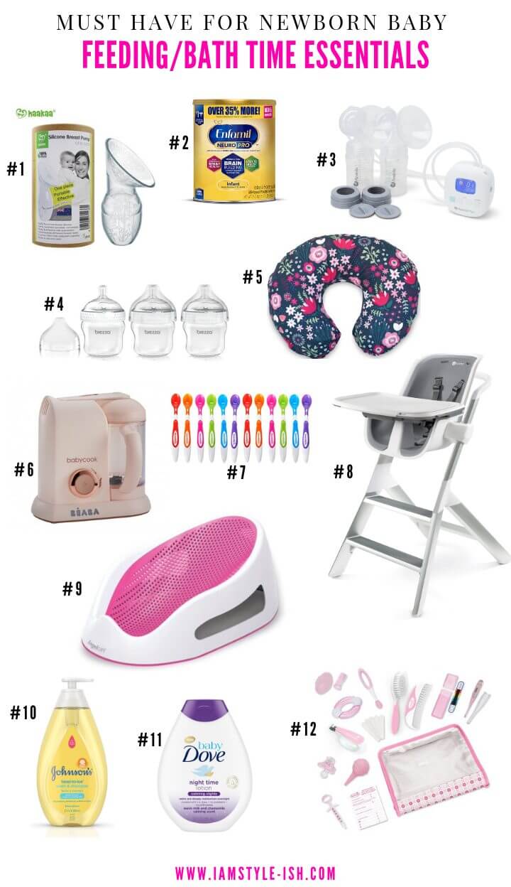 Baby bath cheap essentials list