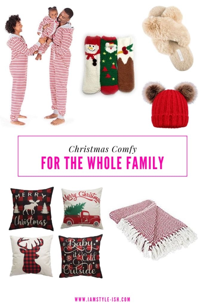 amazon list gift guide, gifts from amazon, gift ideas from amazon, christmas comfy for the whole family, comfy gifts for the whole family