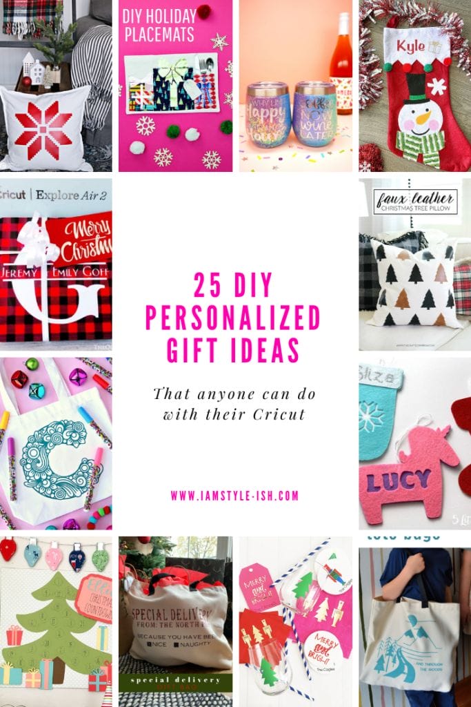  25 DIY PERSONALIZED GIFT IDEAS THAT ANYONE CAN DO WITH THEIR CRICUT