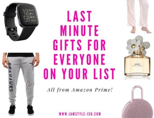 last minute gift guide, last minute gifts from amazon, last minute gifts from amazon prime, amazon prime gift guide, last minute holiday gifts, best last minute gifts for everyone, last minute gifts for everyone on your list, 