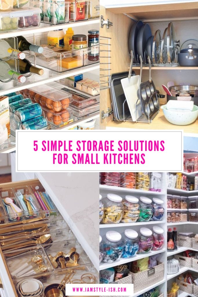 organization ideas for small kitchens