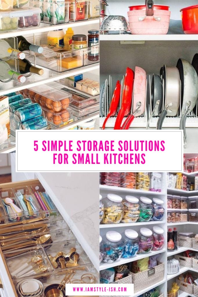5 Simple Storage Solutions for Small Kitchens