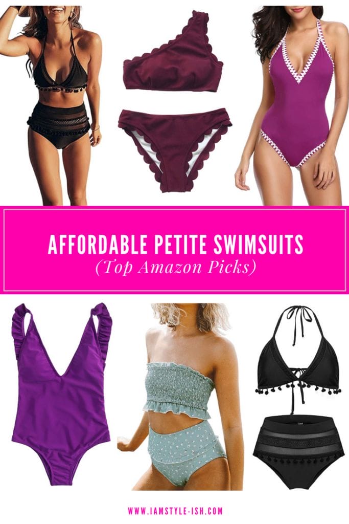 affordable petite swimsuits from amazon