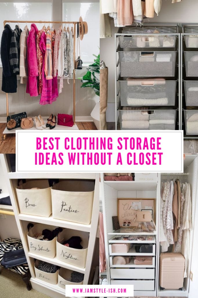 BEST CLOTHING STORAGE IDEAS WITHOUT A CLOSET