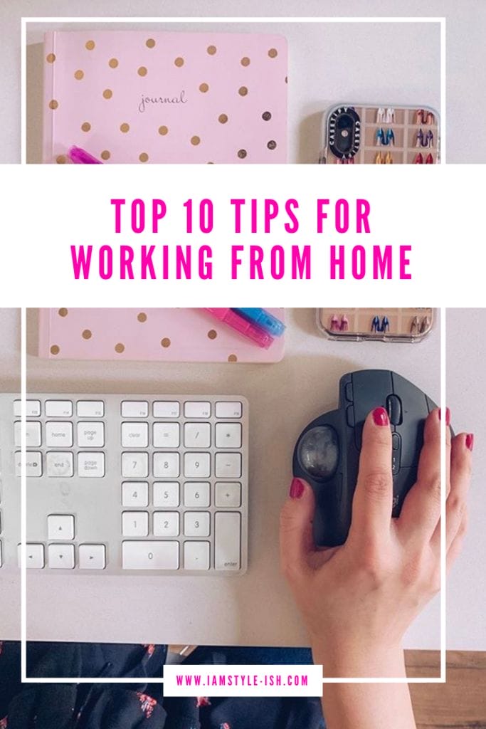 top 10 tips for working from home, how to stay productive working from home, productivity tips