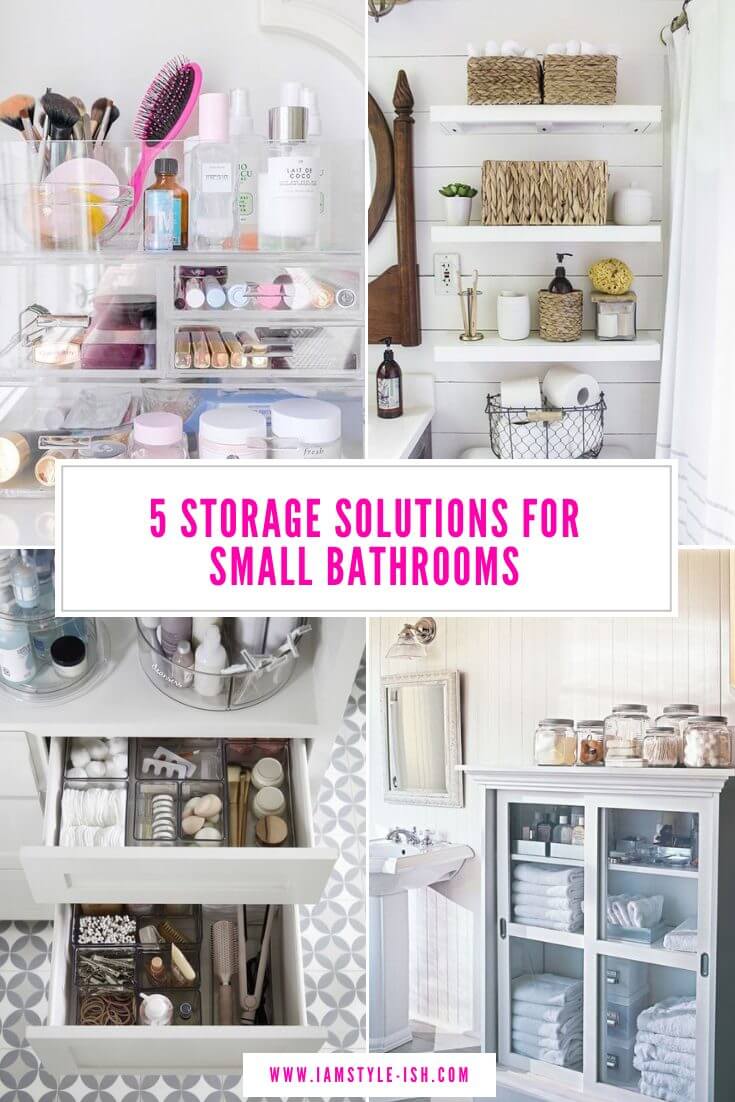 5 Small Bathroom Storage Ideas That Will Blow Your Mind