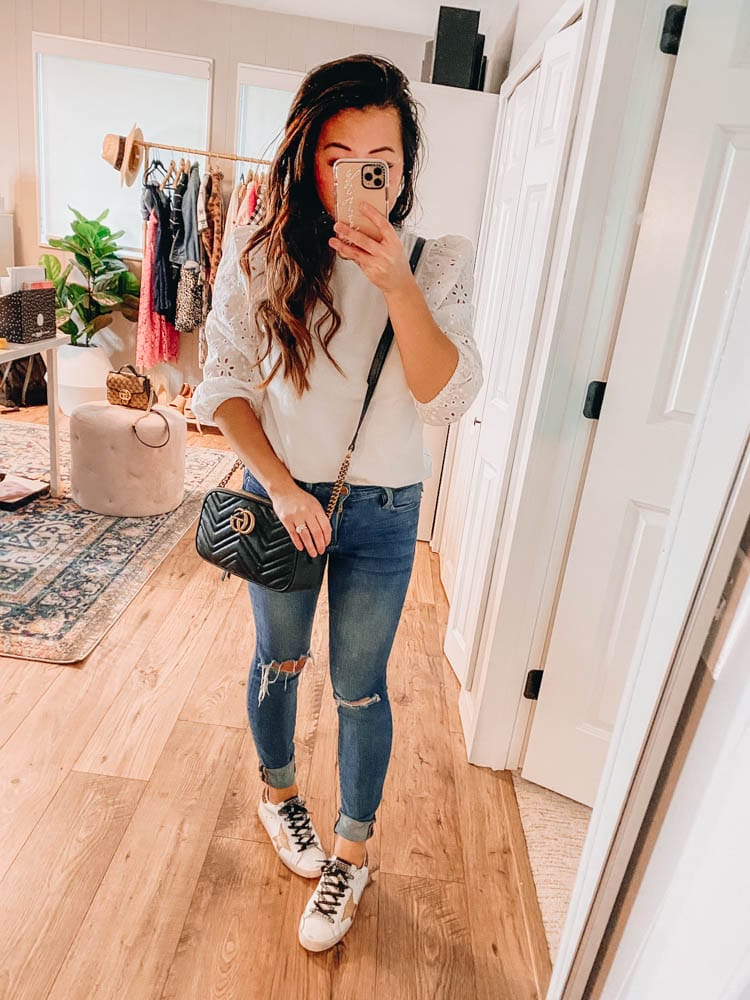 30 Days of Fall Fashion - Day 18 Fall fashion at its finest with a dark  wash denim outfit that exudes both comfort and style. Embrace the… |  Instagram
