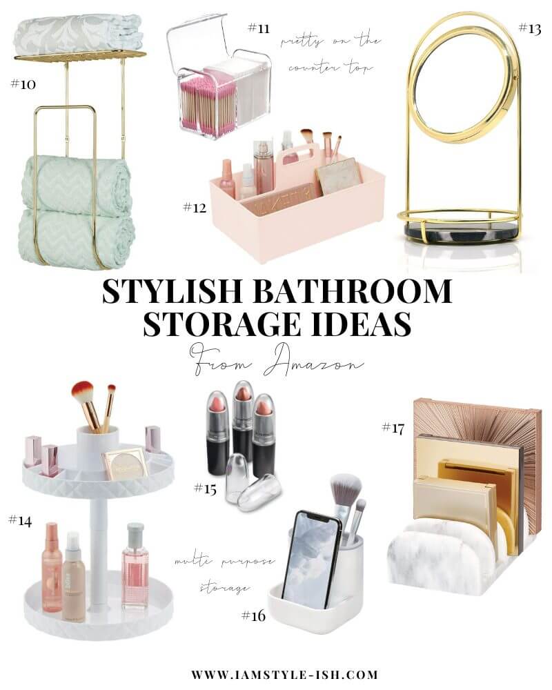 17 Bathroom Storage Ideas to Keep Your Space Organized