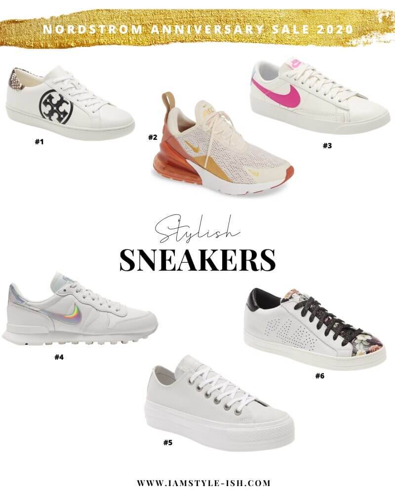 Cute sneakers from the 2020 Nordstrom Anniversary Sale