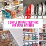 5 Simple storage solutions for small kitchens