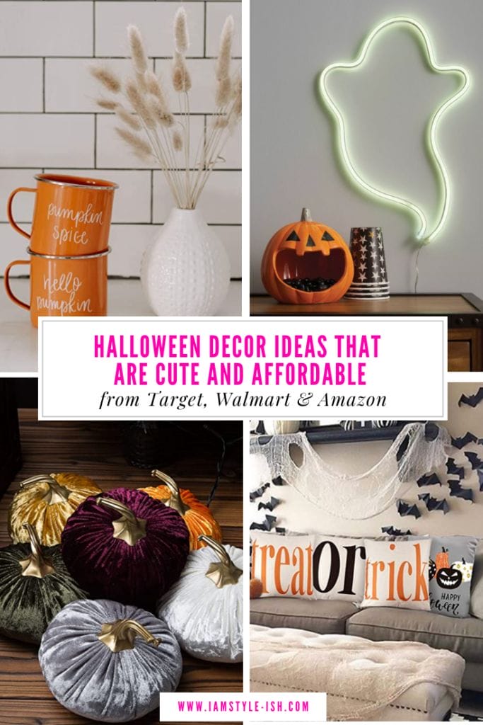 Halloween Decor Ideas that are Cute and Affordable from Target, Walmart and Amazon 