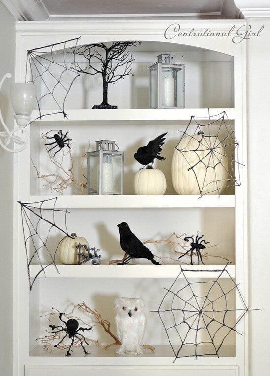 Halloween Style Shelf