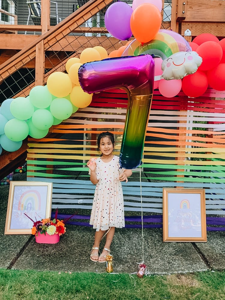 Rainbow Birthday Party DIY