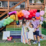 DIY Rainbow Birthday Party (that you can do too!)