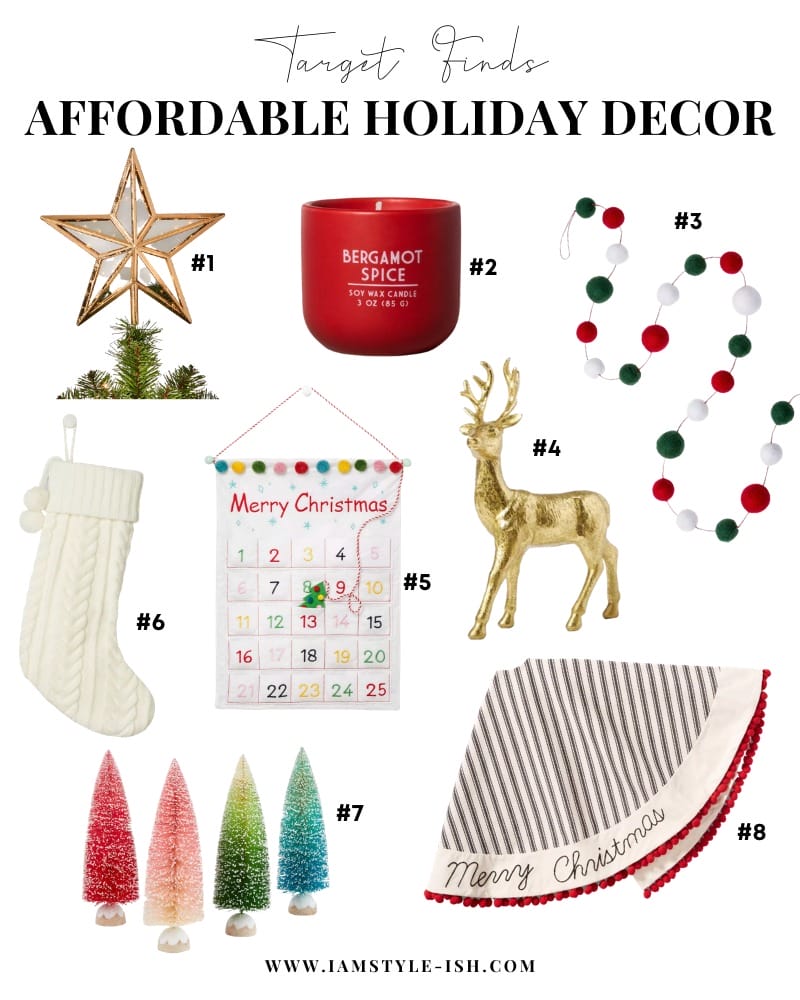 Affordable holiday decor from Target