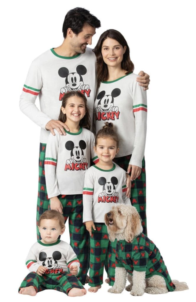 Pajamagram Mickey Mouse Matching Family Holiday Pajamas 2020