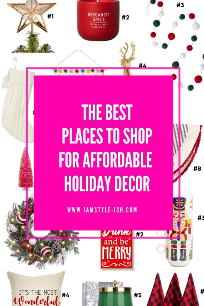 The Best Places to Shop for Affordable Holiday Decor