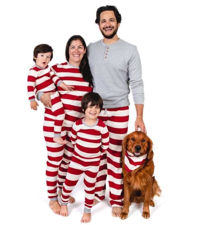Burt's Bees Matching Family Holiday Pajamas 2020