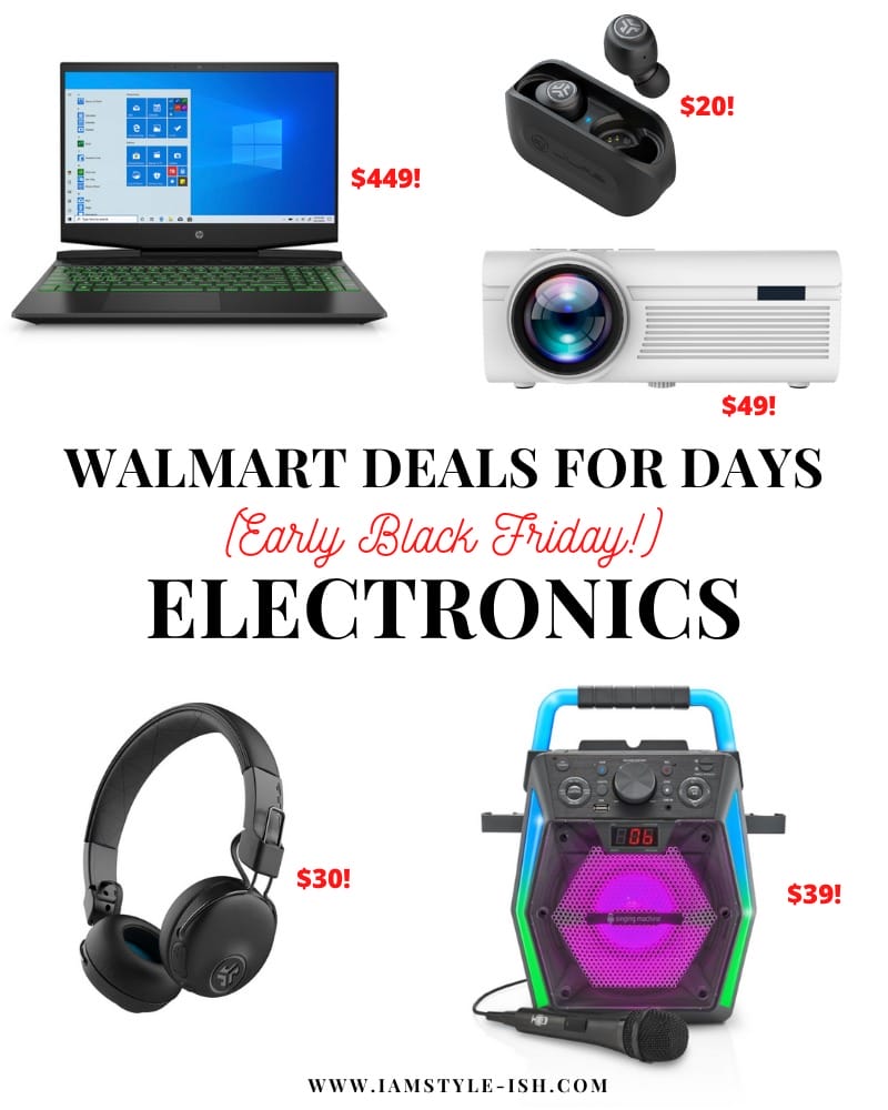 walmart Black Friday electronics deals