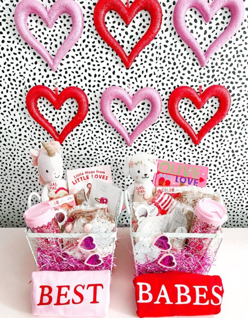 Valentine's Gift Basket for kids
