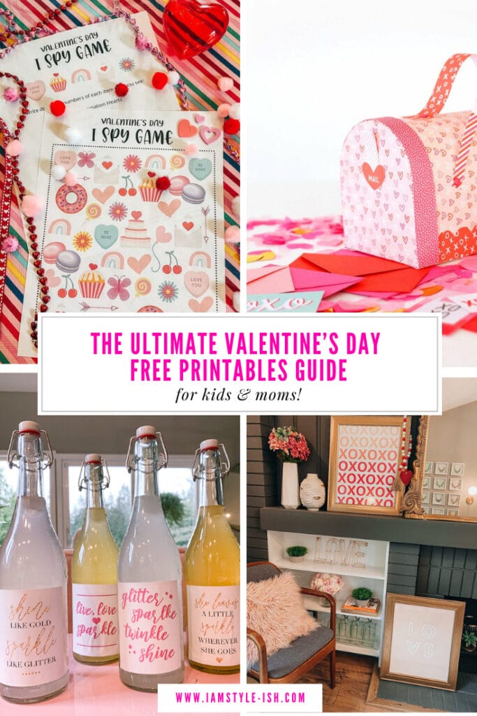 THE ULTIMATE VALENTINE’S DAY FREE PRINTABLES GUIDE FOR KIDS AND MOMS