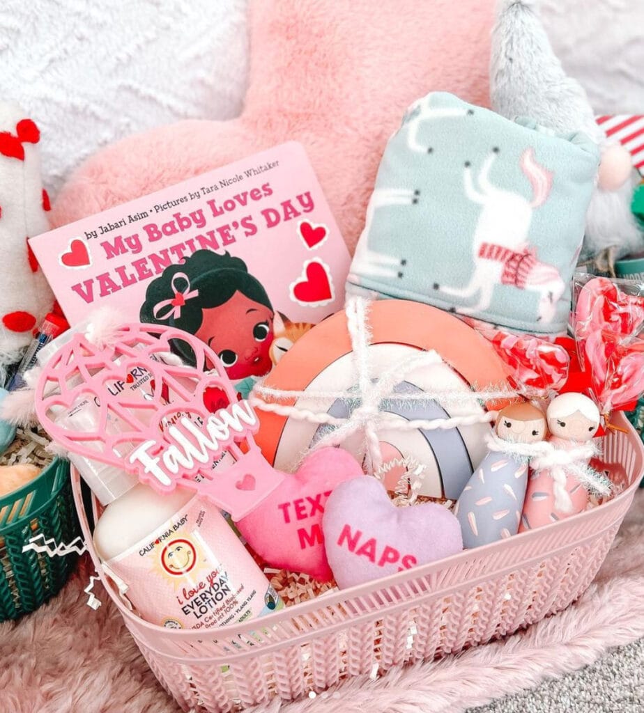 Valentine gift baskets for kids