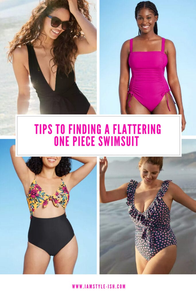 tips for finding a flattering one piece swimsuit