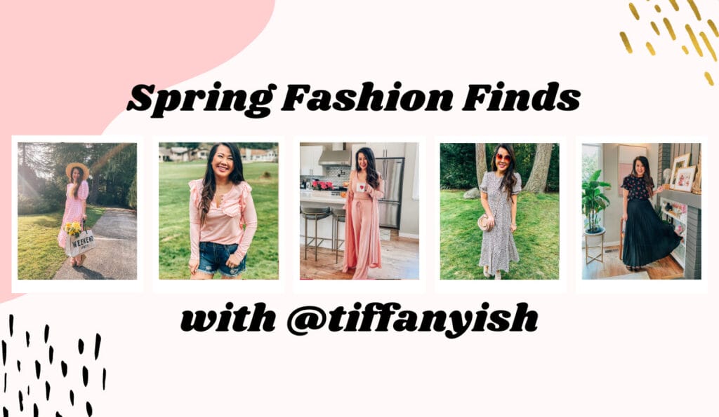 spring fashion finds on Amazon Live