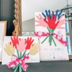 Cute & Simple Kids Handprint Crafts for Mother’s Day