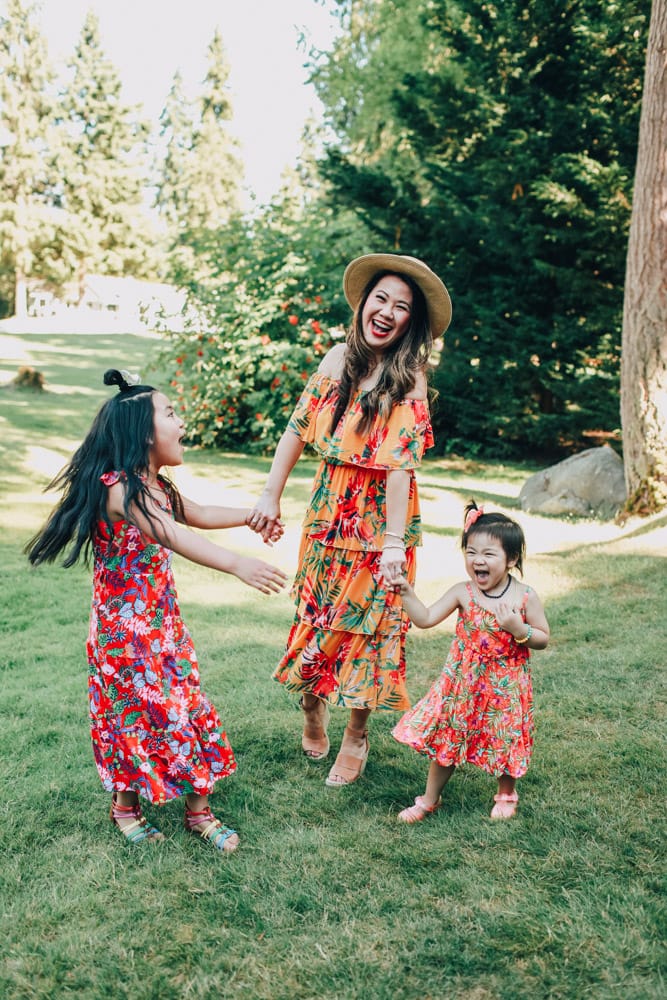 Mommy And Me Family Matching Mother Daughter Dresses Clothes Floral Mom  Daughter Dress Kids Parent Child Outfits Look - Family Matching Outfits -  AliExpress